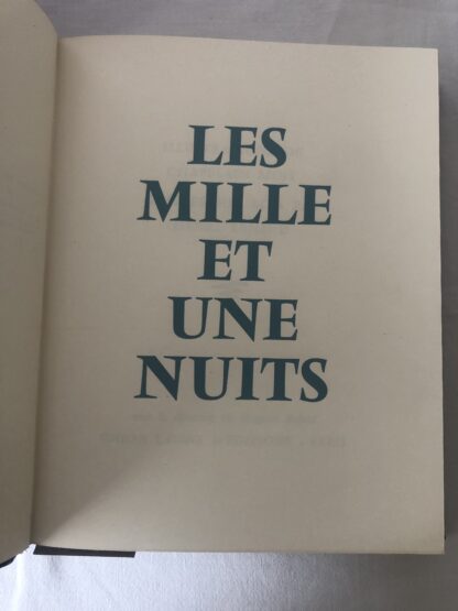 Les Mille et Une Nuits – Édition Illustrée Chapelain-Midy – Union Latine d’Éditions – Image 3