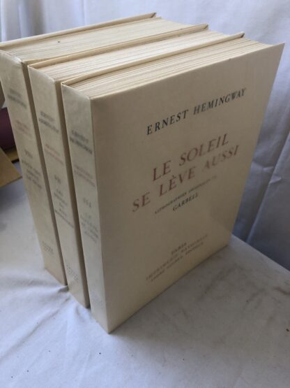 Œuvres Complètes d'Ernest Hemingway - Volumes VIII & VII & III (Pour Qui Sonne le Glas / Le Vieil Homme et la Mer / Le Soleil Se lève aussi) – Image 2