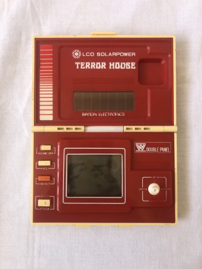 Jeu Électronique Vintage Bandai Terror House – LCD Solarpower Double Panel 1980 – Image 3