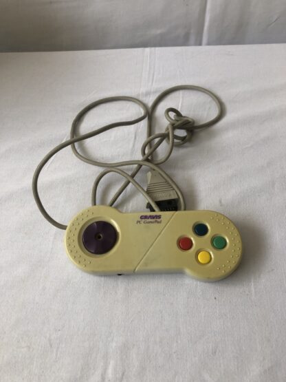 Manette Gravis PC GamePad Vintage – Contrôleur Rétro pour DOS/Windows 95